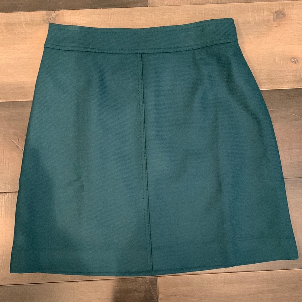 NWT JCrew Wool Mini Skirt